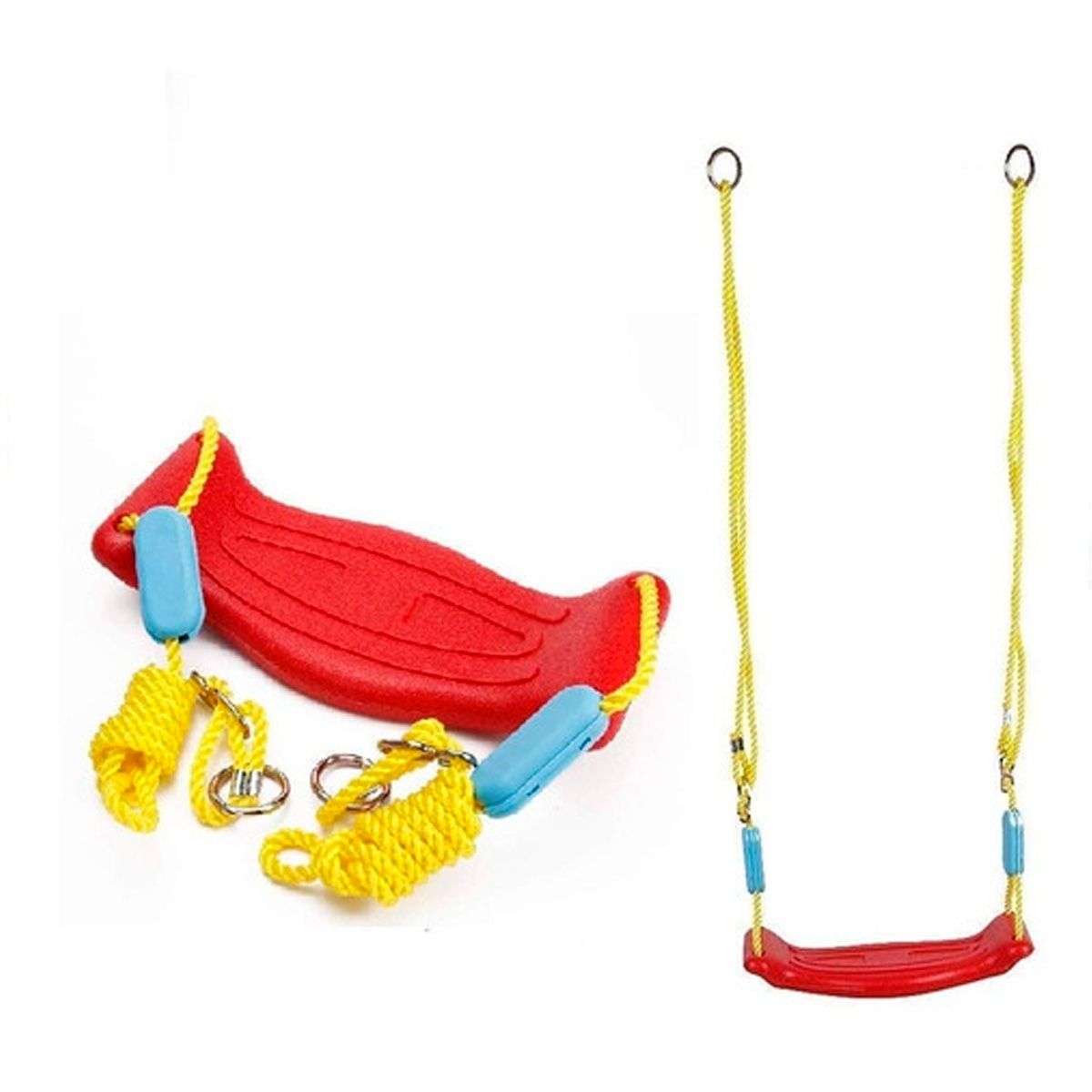 GENERICO - Columpio infantil con cuerda ajustable