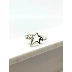 PLACEI - Anillo Daria Plateado