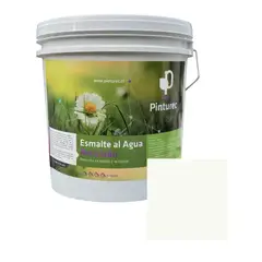 PINTUREC - Esmalte al Agua Satinado Blanco Llama 4G