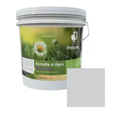 PINTUREC - Esmalte al Agua Satinado Gris Piedra 4G