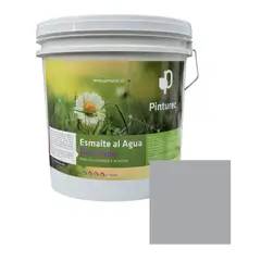 PINTUREC - Esmalte al Agua Satinado Gris Pucara 4G