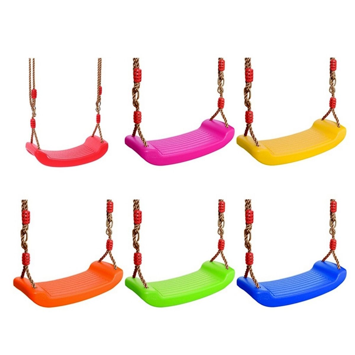 GENERICO - Columpio infantil con cuerda ajustable