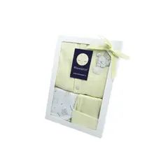 MOONWEAR - Caja de Regalo 4 Piezas Bunny Amarillo