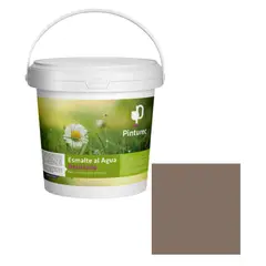 PINTUREC - Esmalte al Agua Satinado Cafe Lauca 1G