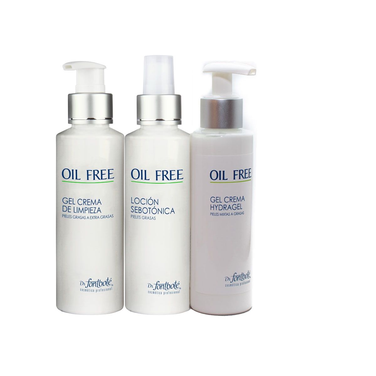 DR FONTBOTE - Leche Limpieza-Hydragel-Locion Sebotonica Dr Fontbote para pieles grasa