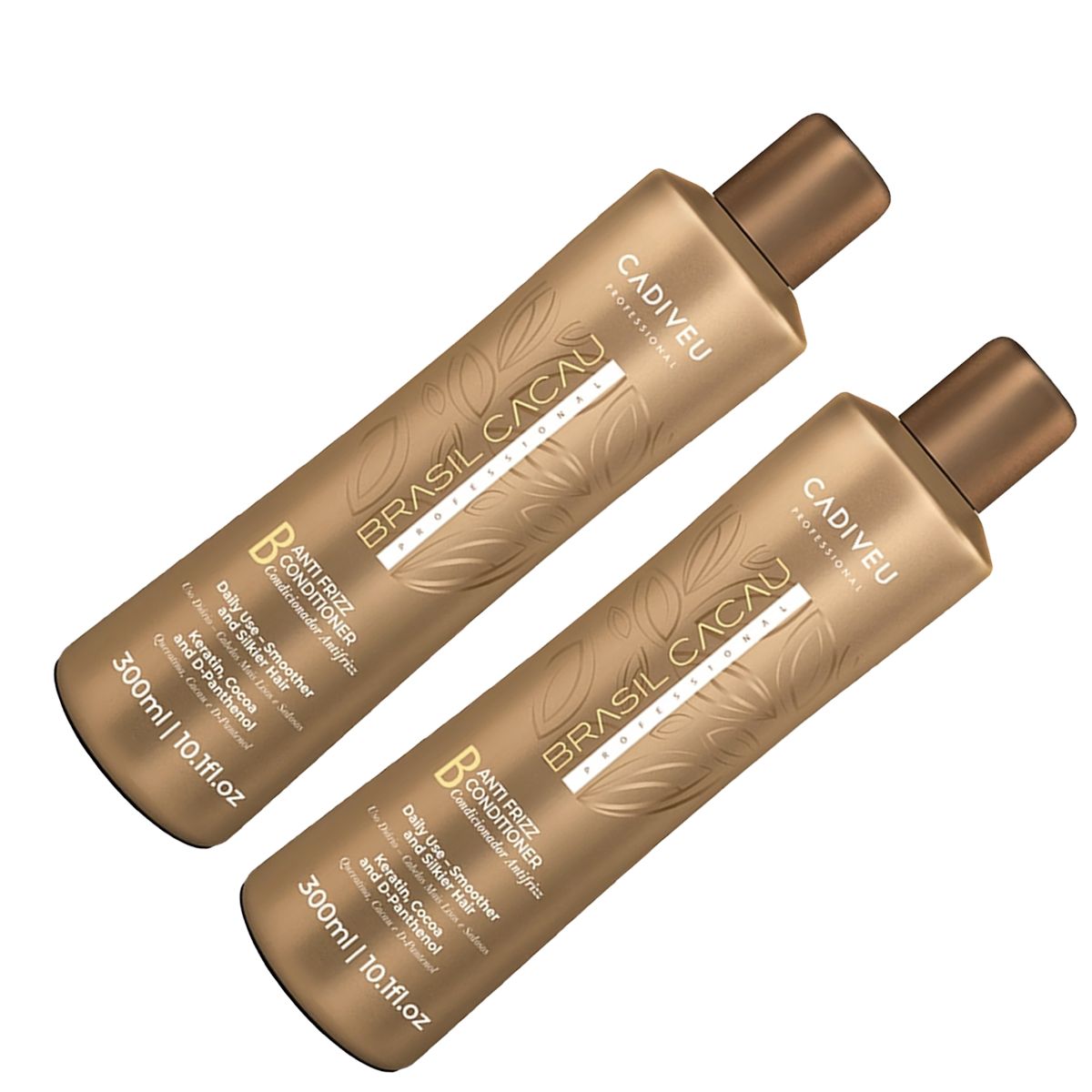 BRASIL CACAU - Acondicionador Brasil Cacau Pack 2 Unidades  300 ml c/u