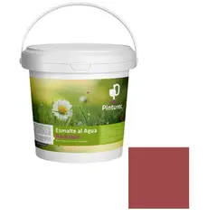 PINTUREC - Esmalte al Agua Satinado Rojo Pomaire 1G