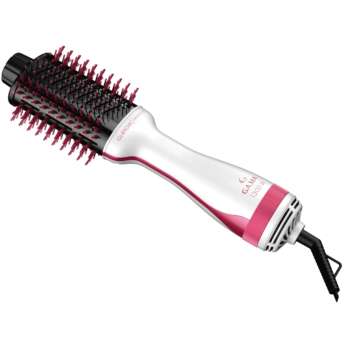 GAMA - Cepillo Secador Glamour Pink Gama 3DMY Ceramic Ion
