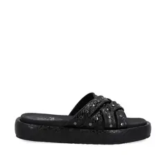 GOTTA - Sandalia Mujer Plana Negra 35211