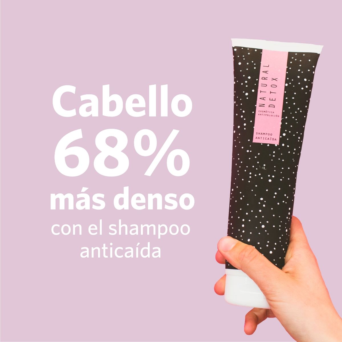 NATURAL DETOX - Shampoo Anticaída 300 mL Natural Detox