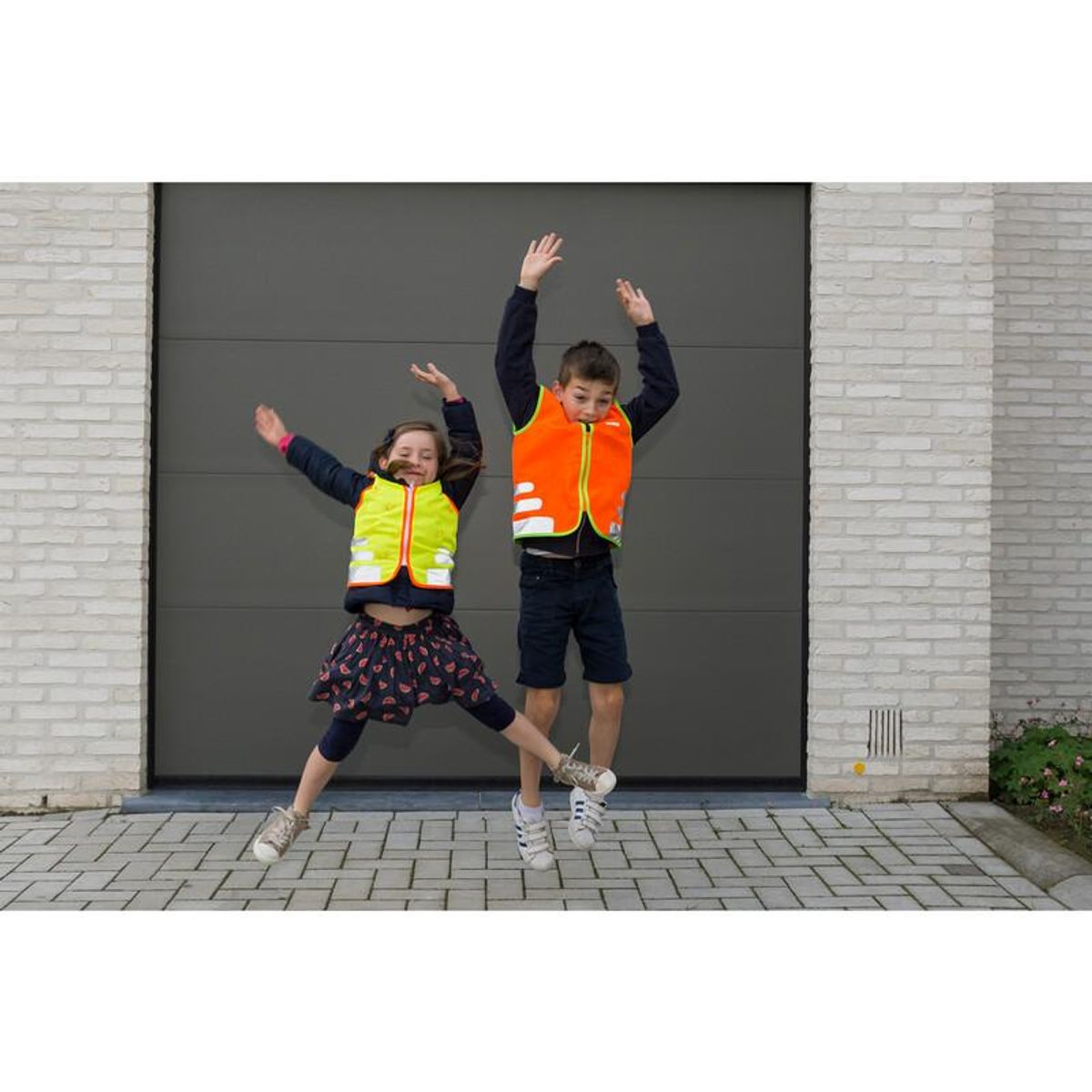 WOWOW - Chaleco Reflectante para Niños (NUTTY) - Amarillo WOWOW