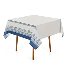 KARSTEN - Mantel Aurea 140 x 140 Blanco