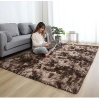 Alfombra 200x240cm Peluda Super Suave para living bajada de cama.