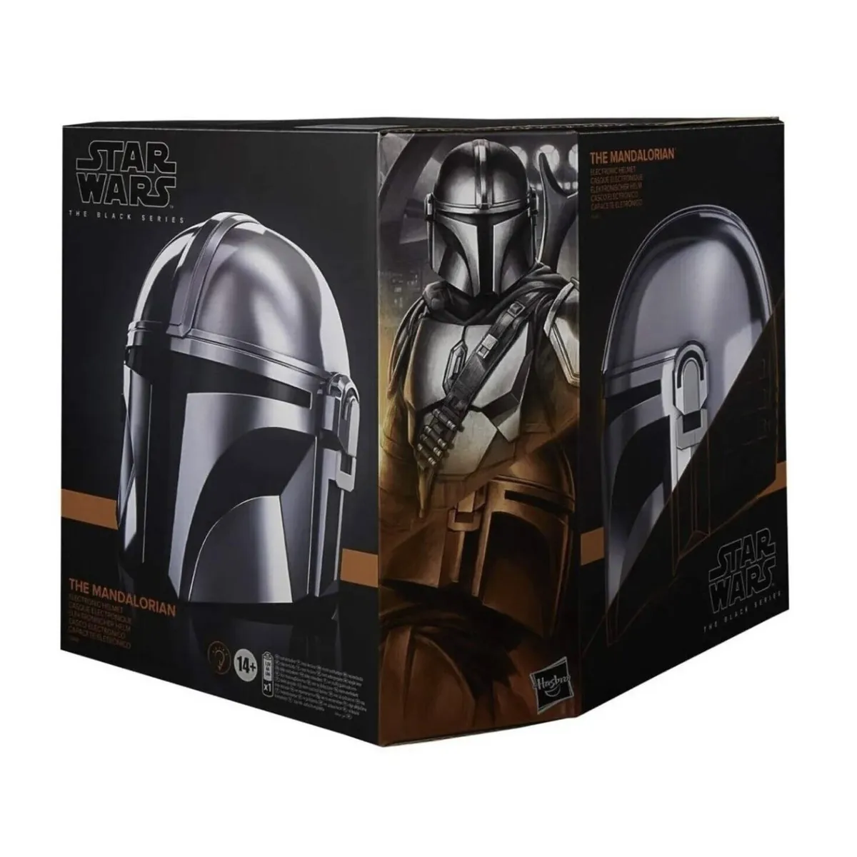 HASBRO - Star Wars The Black Series - Casco Electronico Mandalorian