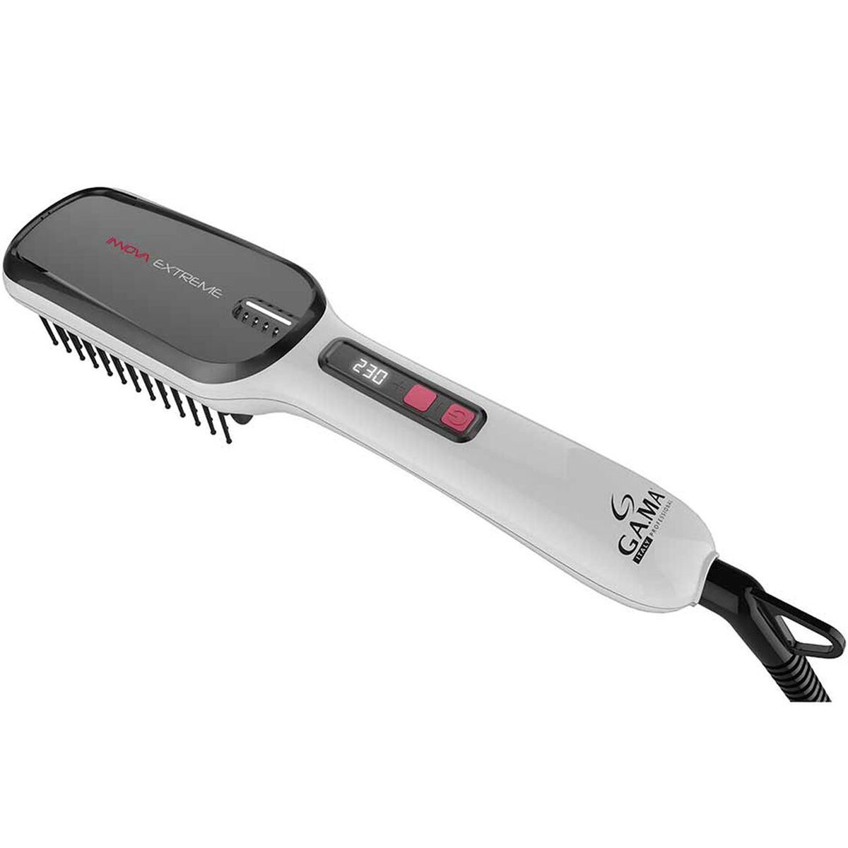 GAMA - Cepillo Gama Innova Hotbrush Extreme Digital Alisador Anti Frizz