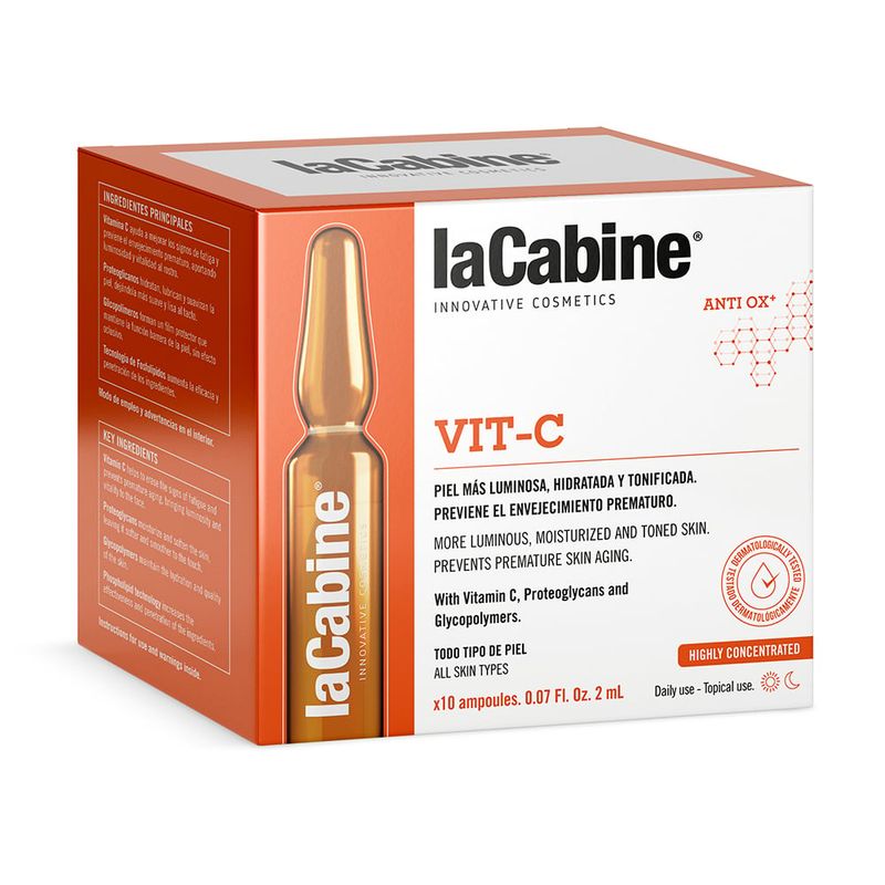 LA CABINE - Ampollas Vitamina C 10 x 2ml.-