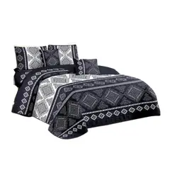 GENERICO - Cubrecama de Verano QUILT de 2 PLAZAS REVERSIBLE