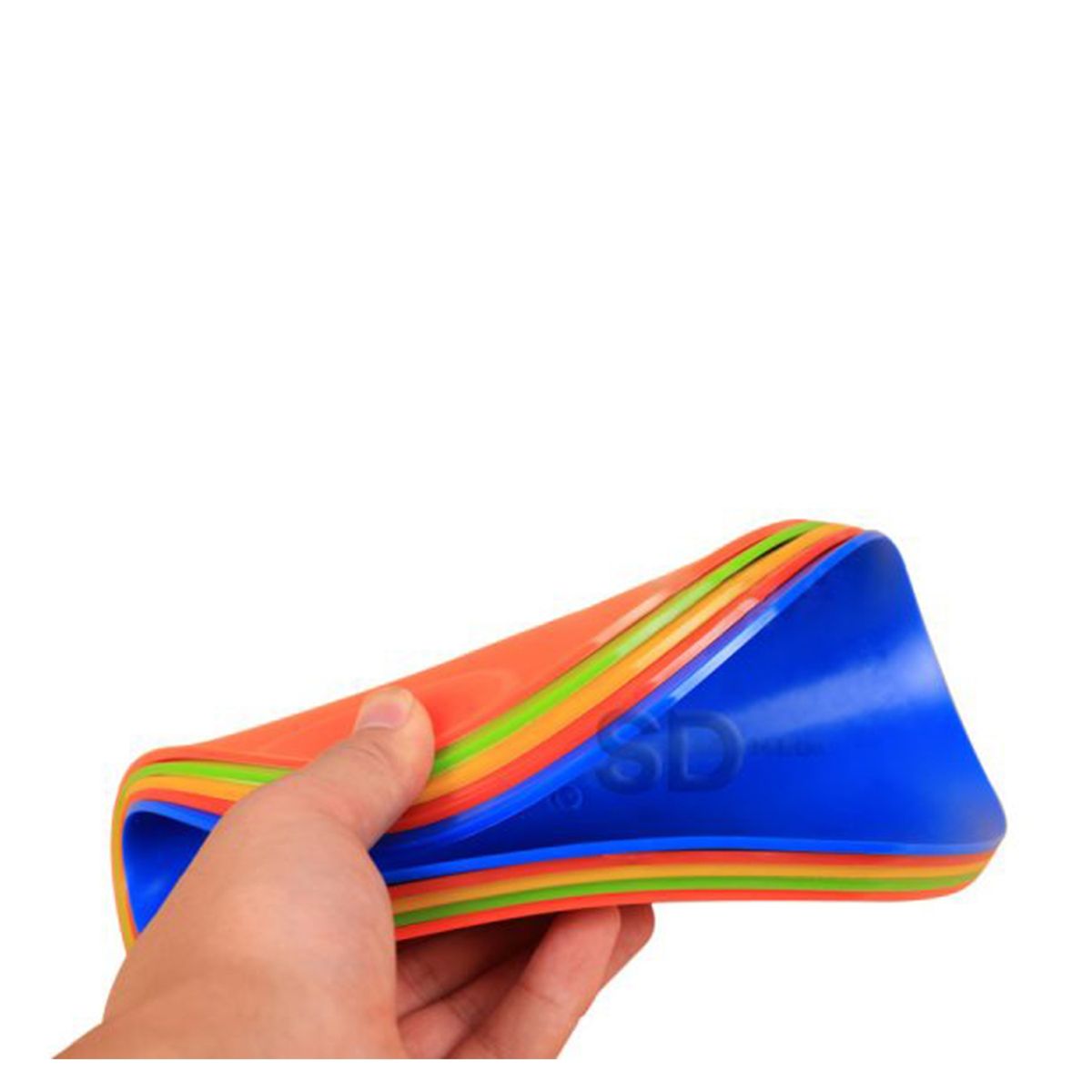 SDFIT - Marcadores de agilidad set 20x bolso de transporte