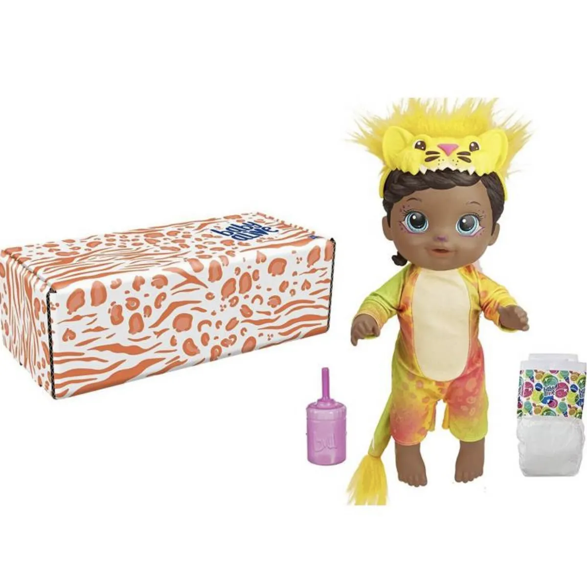 BABY ALIVE - Muñeca Baby Alive Hora Comer Wildcats  Caja Regalo Navidad