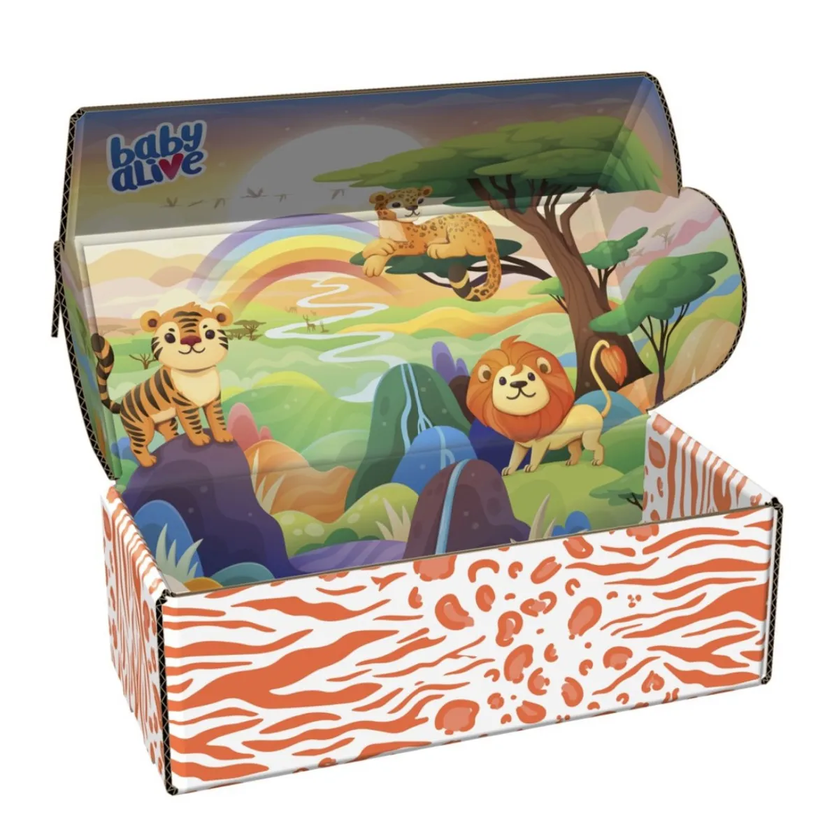 BABY ALIVE - Muñeca Baby Alive Hora Comer Wildcats  Caja Regalo Navidad