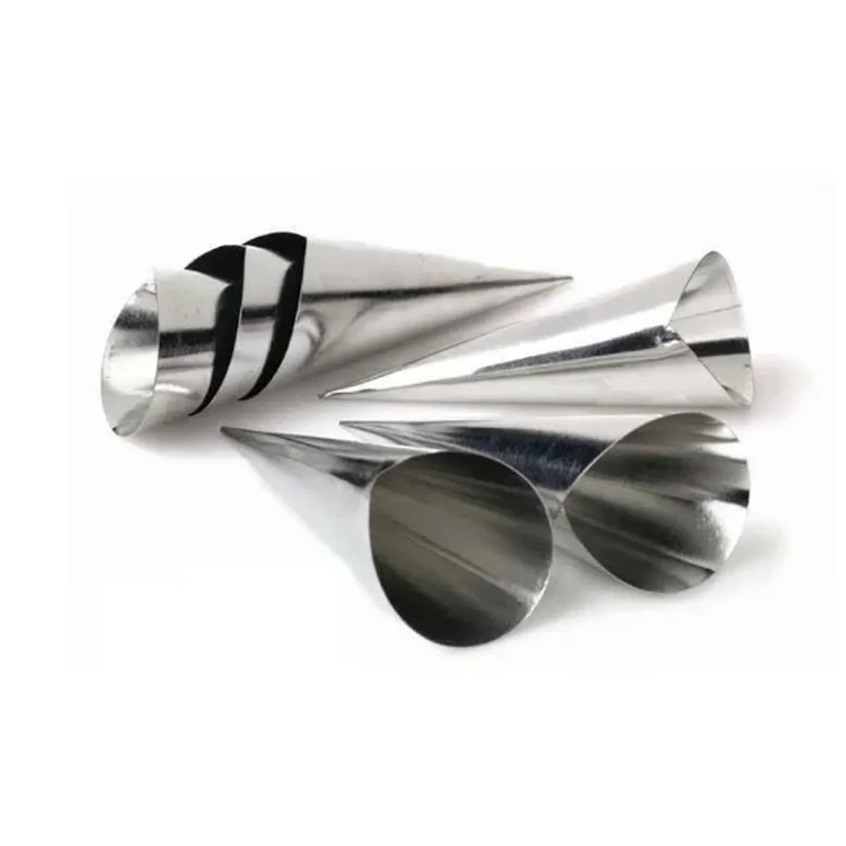 PASTELERIUS - Molde Para Cannoli Cachito Croissant Pan Danes x6