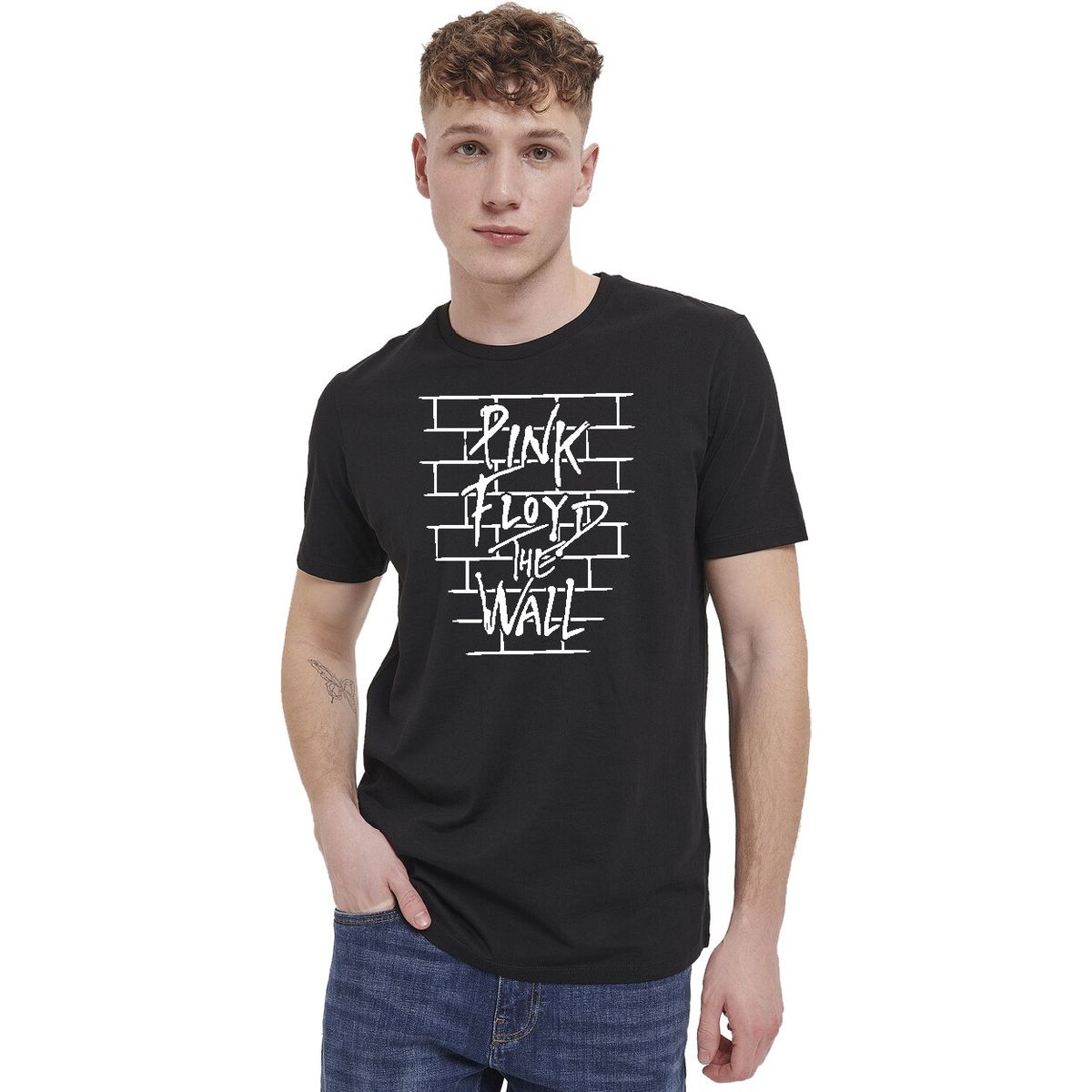 MDC - Polera De Hombre Manga Corta Pink Floyd The Wall