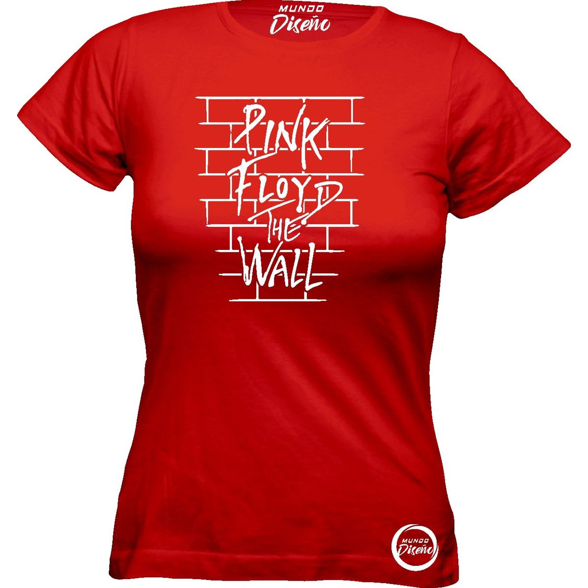 MDC - Polera De Mujer Manga Corta Pink Floyd The Wall
