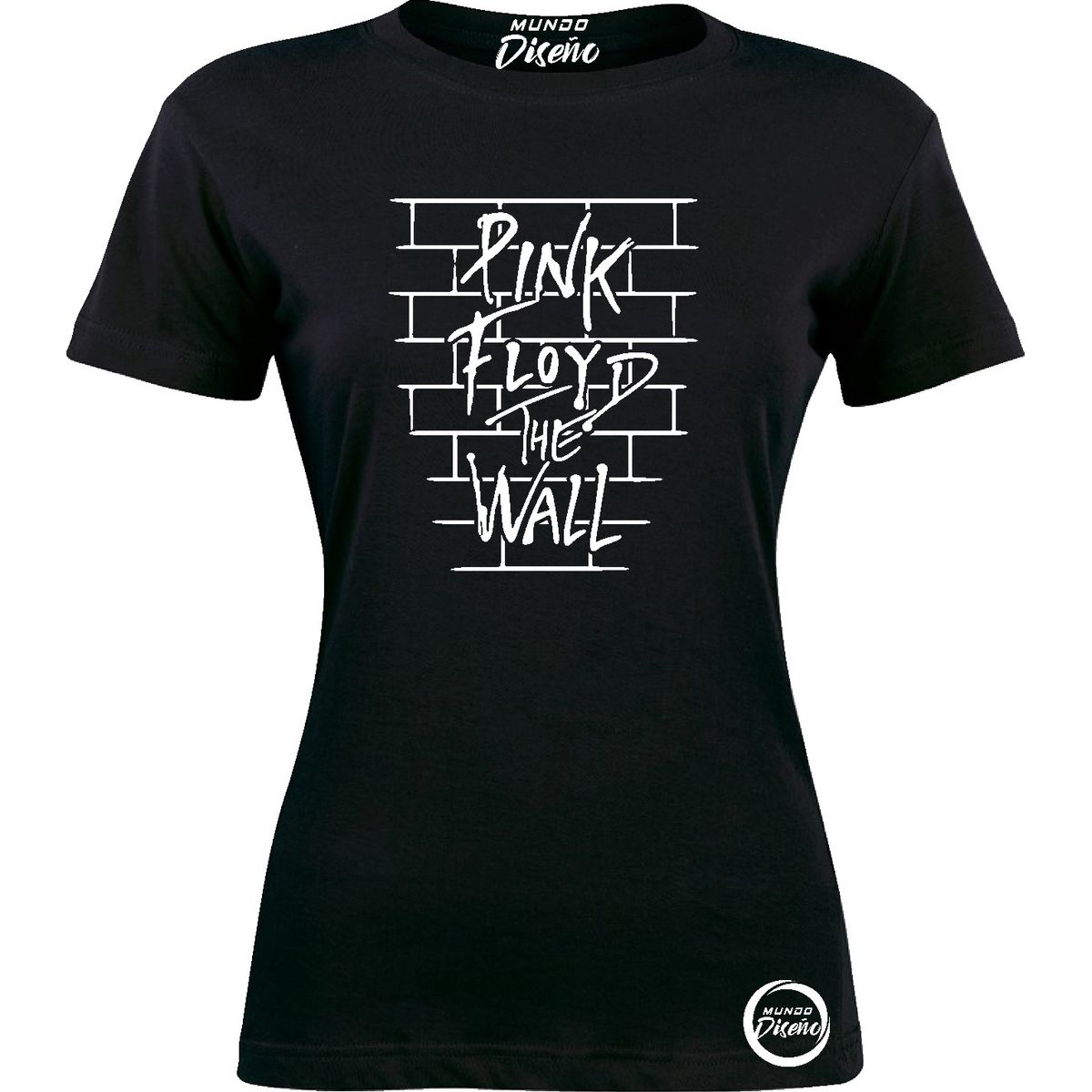 MDC - Polera De Mujer Manga Corta Pink Floyd The Wall
