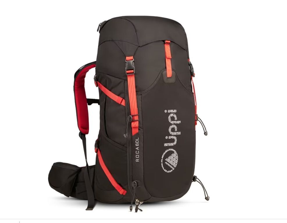 LIPPI Mochila Roca 60 Backpack Negro Lippi