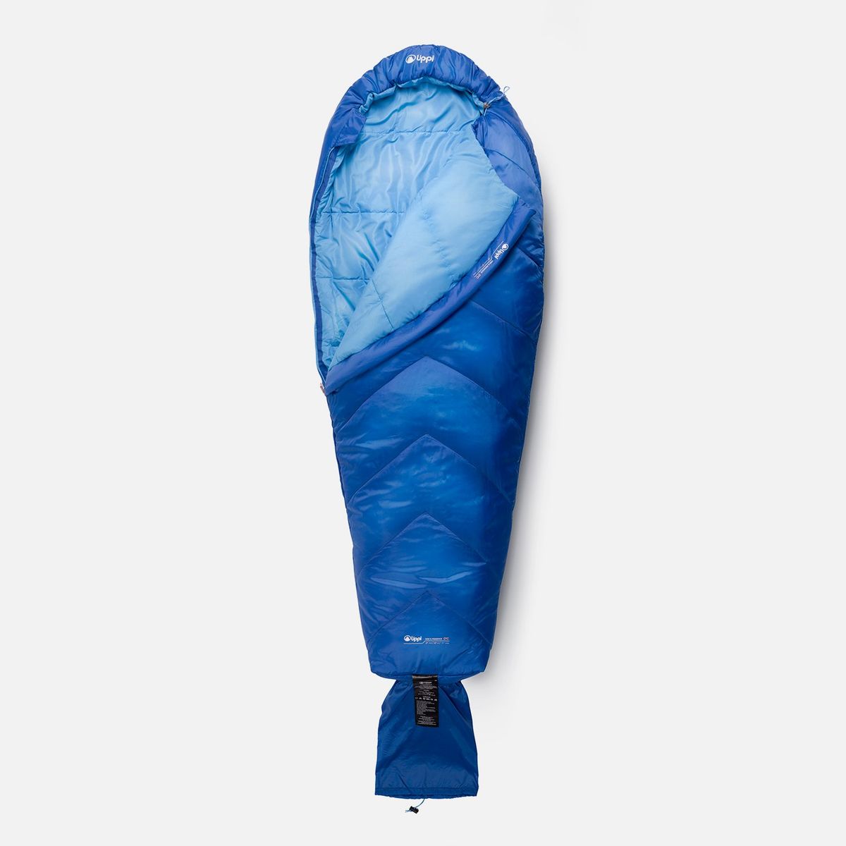 LIPPI - Saco De Dormir Mini X-Perience 0 Steam-Pro Sleeping Bag Azul Real Lippi