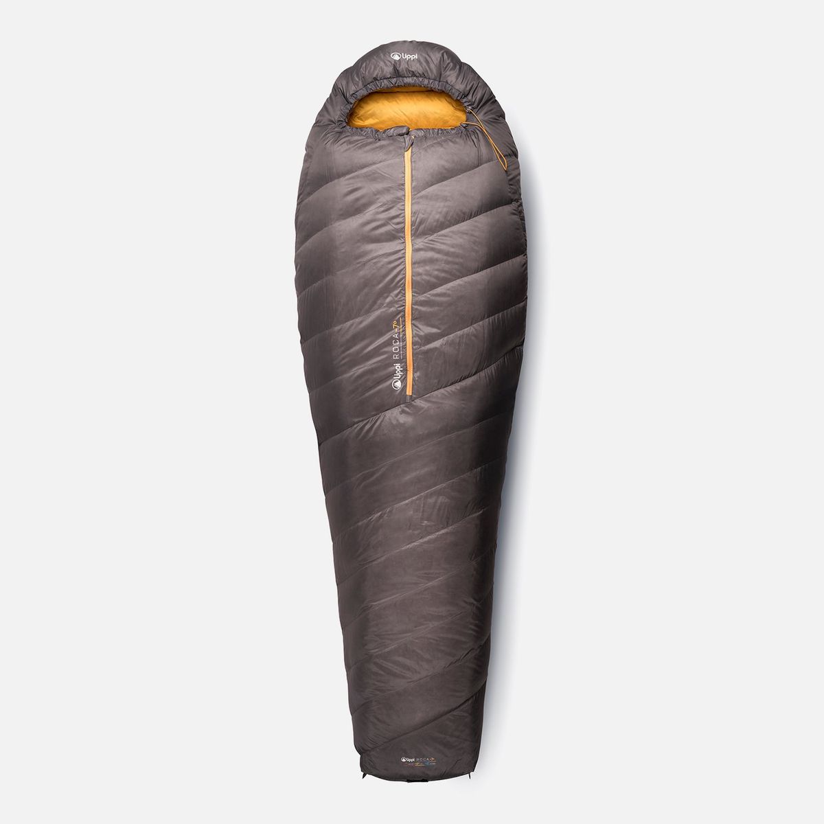LIPPI - Saco De Dormir Roca -7° Down Sleeping Bag Gris Oscuro Lippi