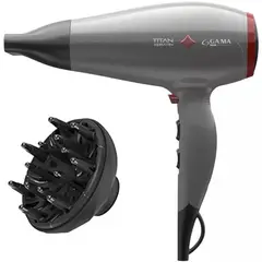 GAMA - Secador De Pelo Diamond Titan Keratin 2300w Micro Glitt
