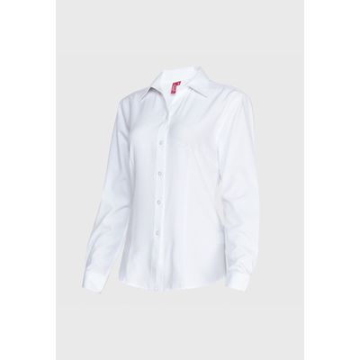 Imagen 2 del producto Blusa Oxford Cuello V M/L