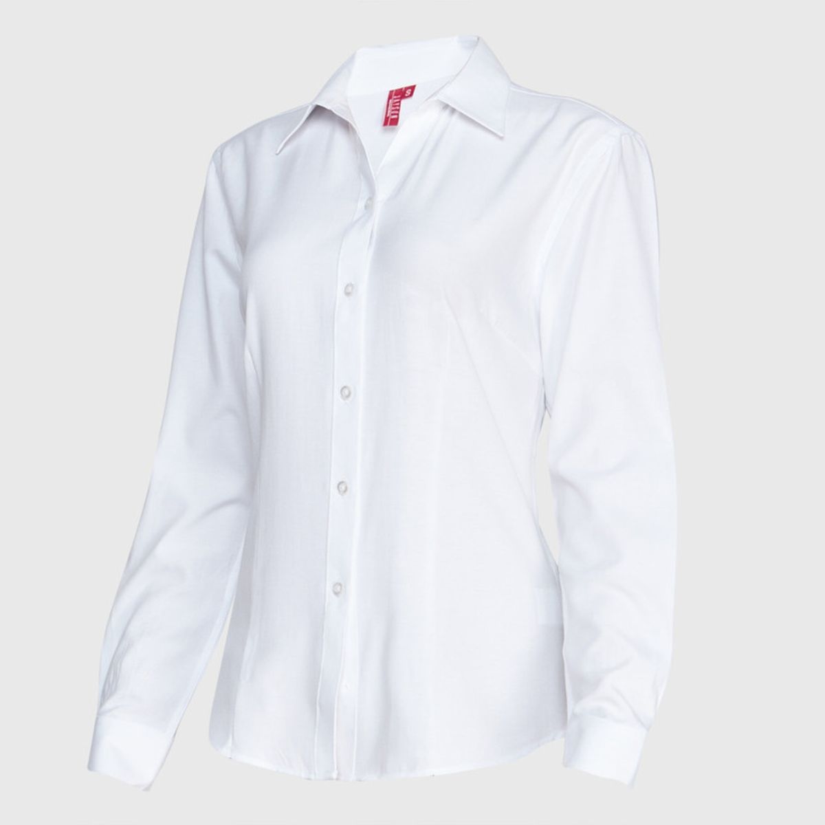 JAYSON - Blusa Oxford Cuello V M/L