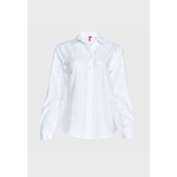 Blusa Oxford Cuello V M/L