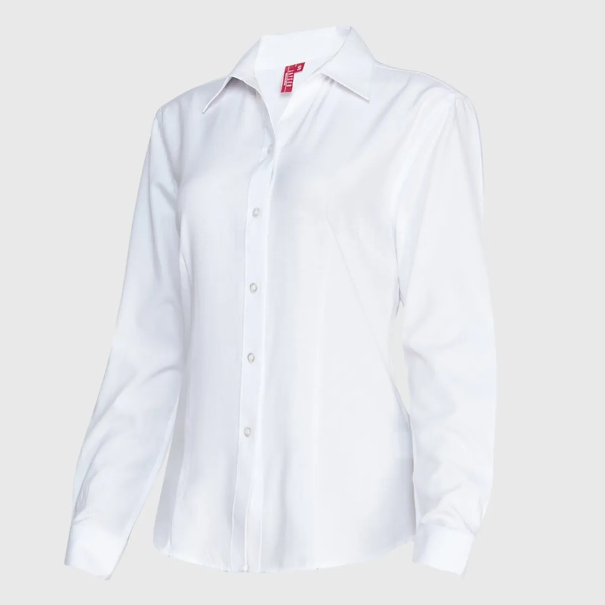 JAYSON - Blusa Oxford Cuello V M/L