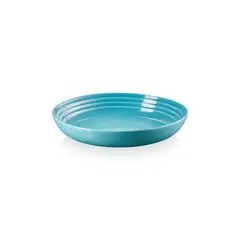 LE CREUSET - Plato Hondo Vancouver 25 cm Azul Caribe