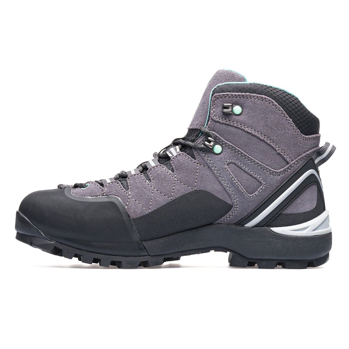 LIPPI - Botín Mujer Bravo Mid Gris Verde Agua Lippi