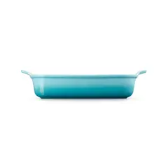 LE CREUSET - Bandeja Rectangular Heritage 32Cm Azul Caribe