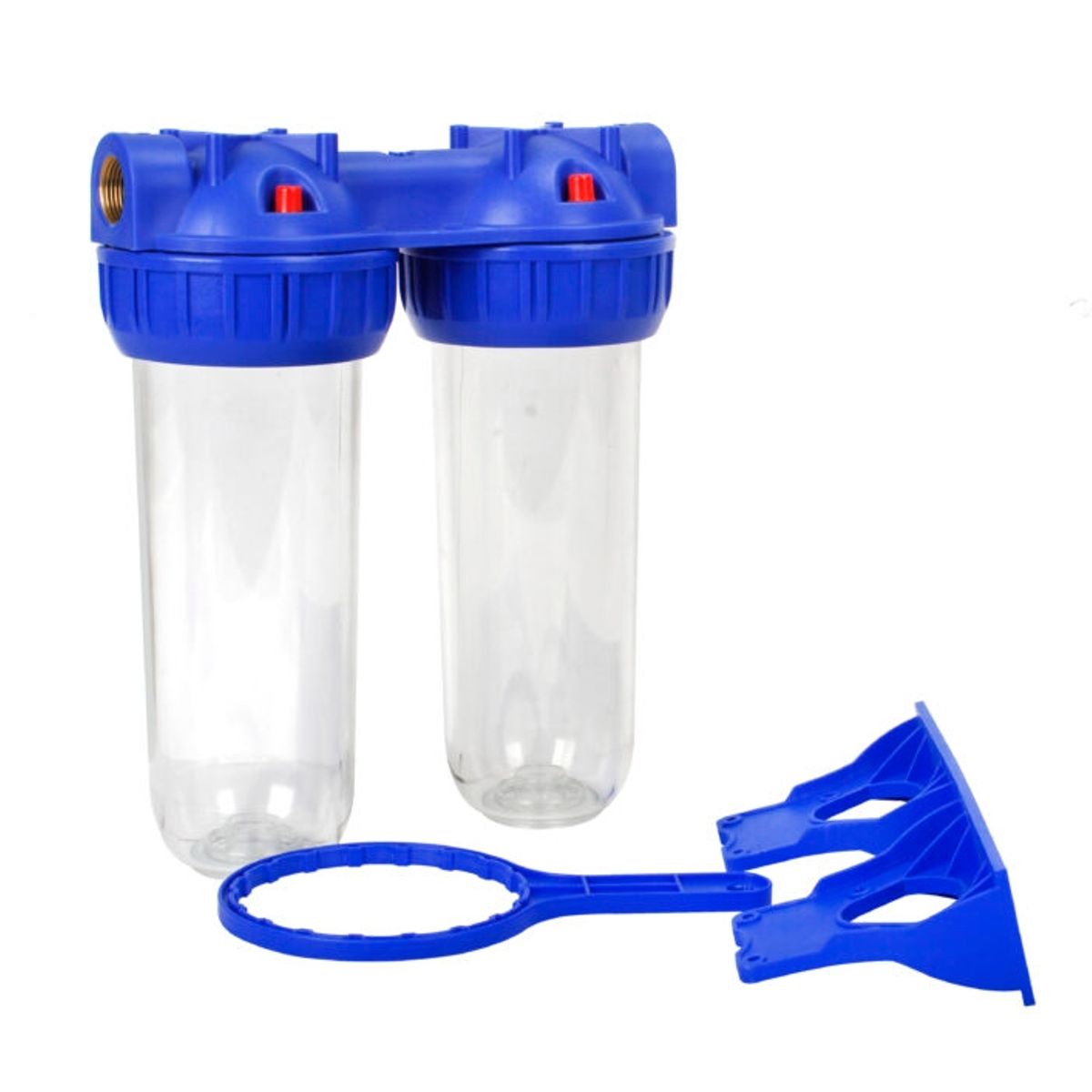 OSMOAQUA - Carcasa Porta Filtros Doble de Red MAX2