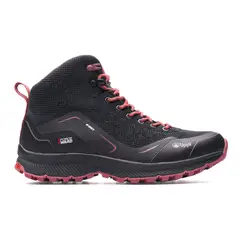 LIPPI - Botín Mujer Light Rock Mid II Negro Rosa
