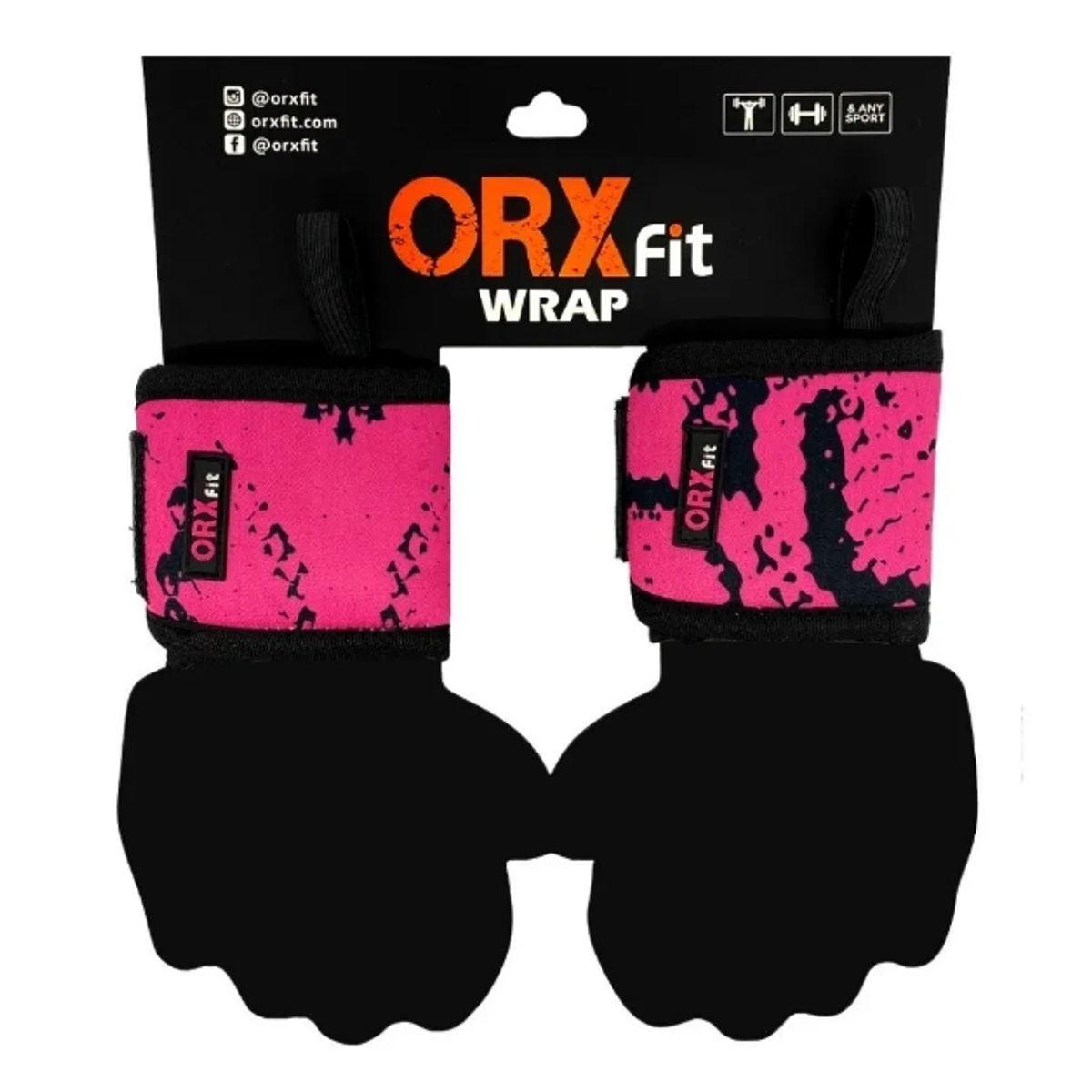 ORXFIT - MUÑEQUERAS PINK PITON - ORXFIT