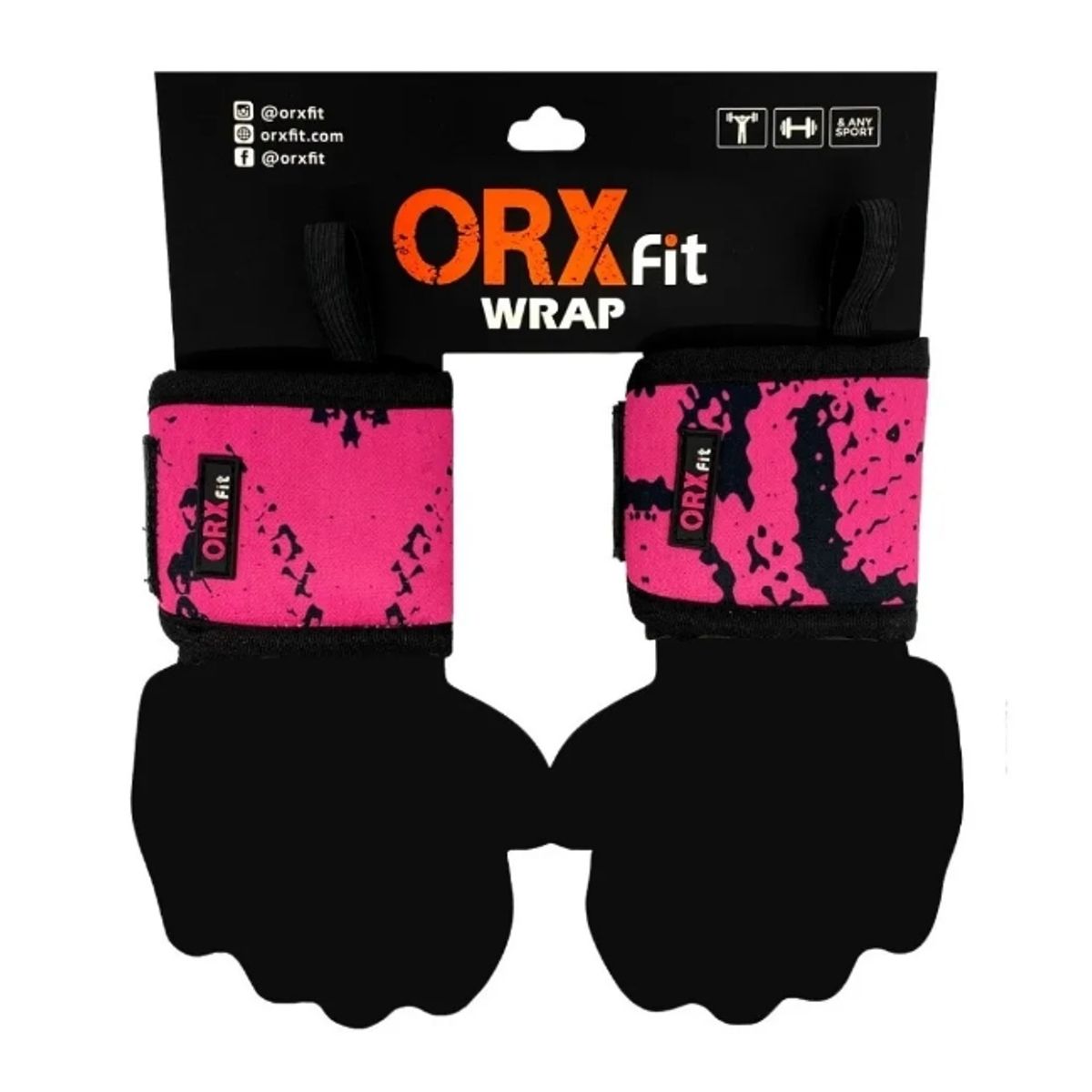 ORXFIT - MUÑEQUERAS PINK PITON - ORXFIT