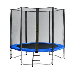TODODESCUENTO - Cama Elástica 8ft 2.44 Mts Con Malla Protectora Y Escalera