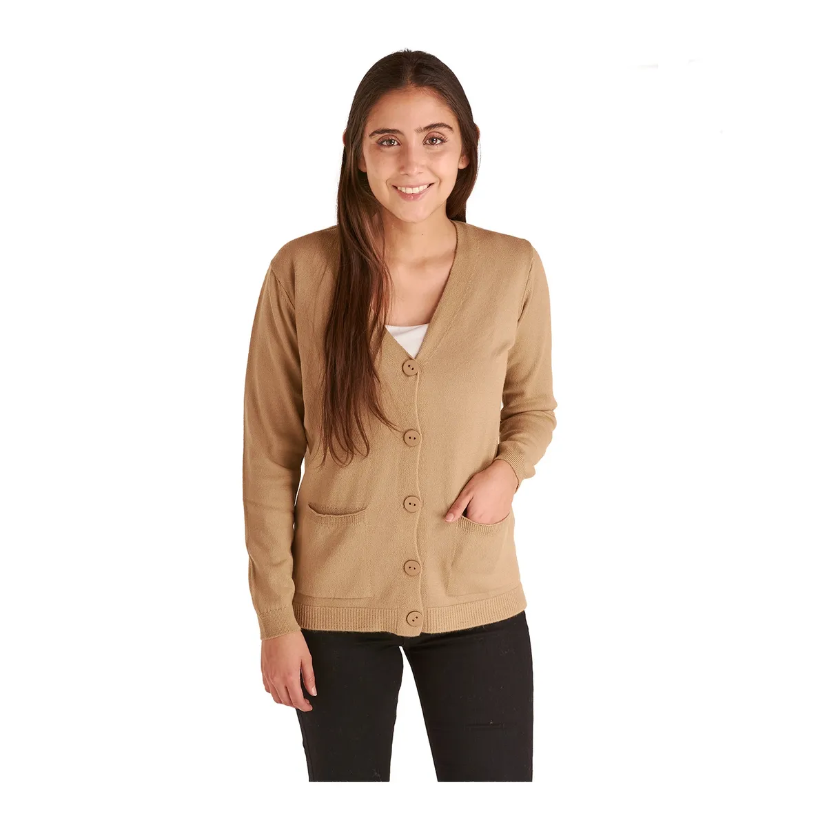 ONNORA - Chaleco Clásico con Botones y Bolsillos