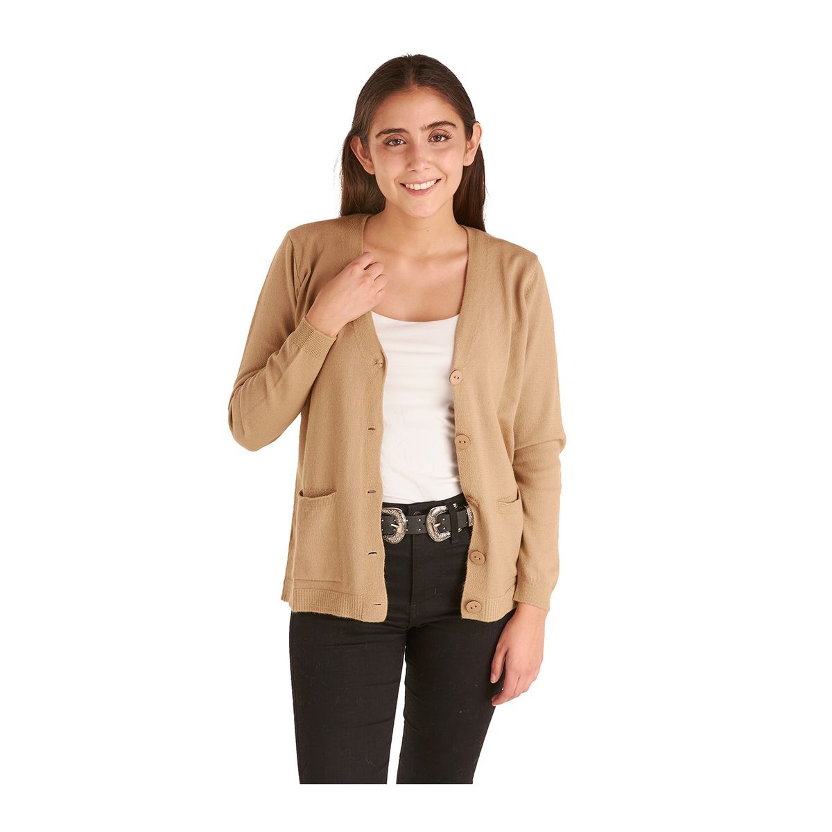 ONNORA - Chaleco Clásico con Botones y Bolsillos