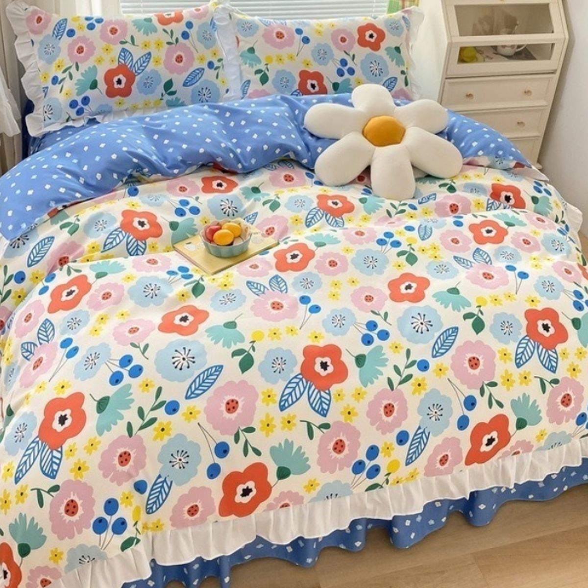 HOMER DESIGN - Set Ropa De Cama Sabanas funda De Plumon king hm14