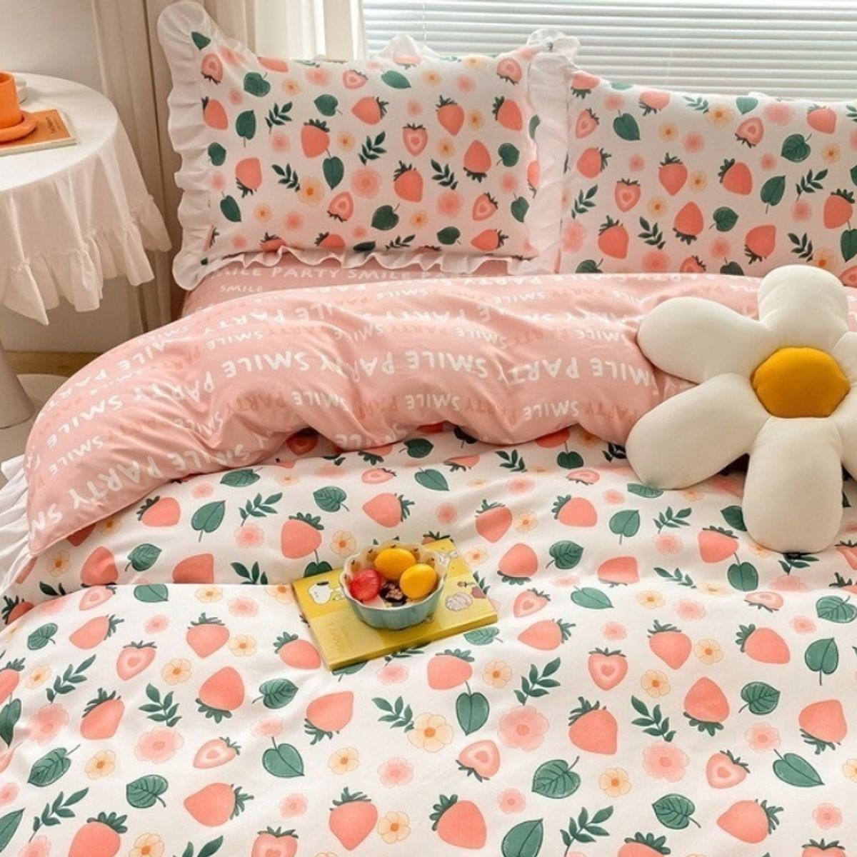 HOMER DESIGN - Set Ropa De Cama Sabanas funda De Plumon king hm15