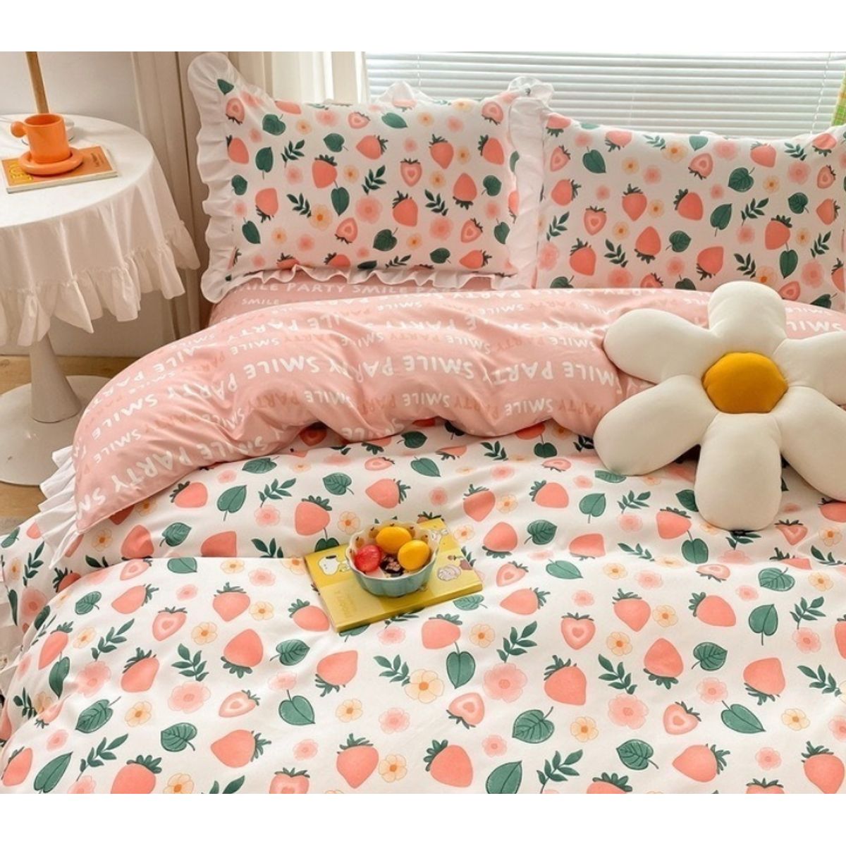 HOMER DESIGN - Set Ropa De Cama Sabanas funda De Plumon king hm15
