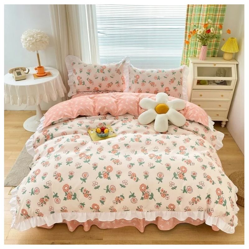 HOMER DESIGN - Set Ropa De Cama Sabanas funda De Plumon king hm18